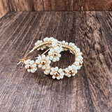 Beaded Daisy Hoopies