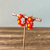 Crystal Daisy Hoopies - OOAK