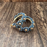 Beaded Daisy Hoopies