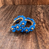 Beaded Daisy Hoopies