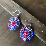 Medium Dia De Los Muertos Beaded Earrings