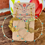 Luna Rose Hoop Earrings