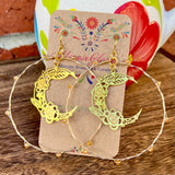 Luna Rose Hoop Earrings
