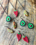 Teeny Tiny Beaded Taco Tuesday Complete Collection Earring and Necklace Gift Box Set