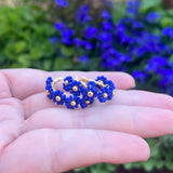 Beaded Daisy Hoopies