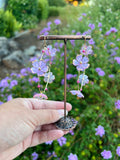 Fairy Flower Hoop Earrings