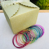 Beaded Hoops Advent Box