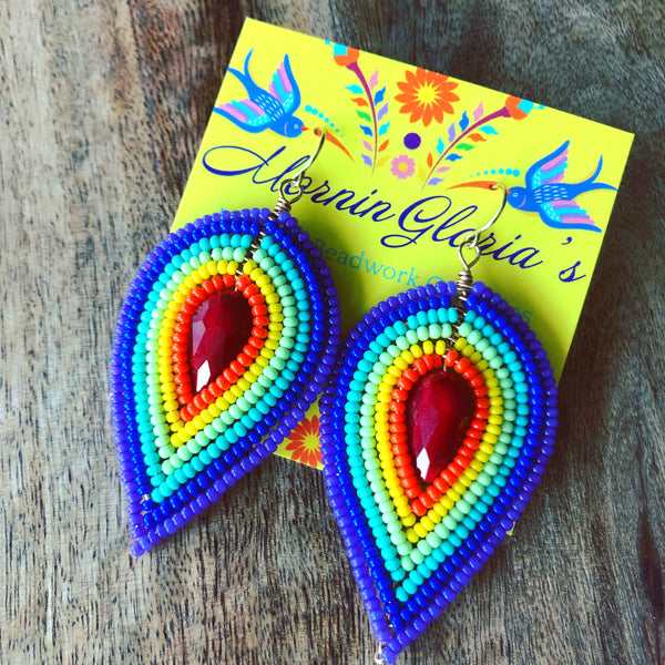 Native Long Tassel Earrings – Crafty Native